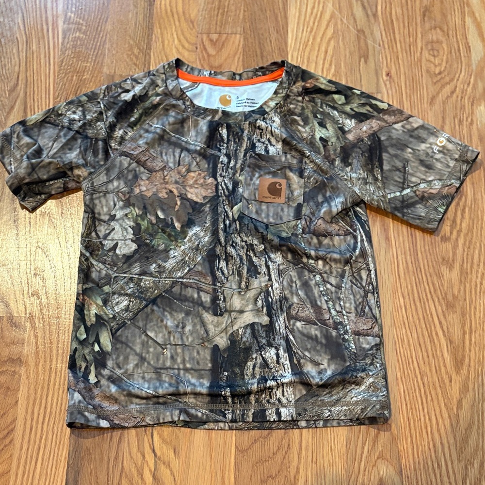 Carhartt Kids Woodland Camo Tee